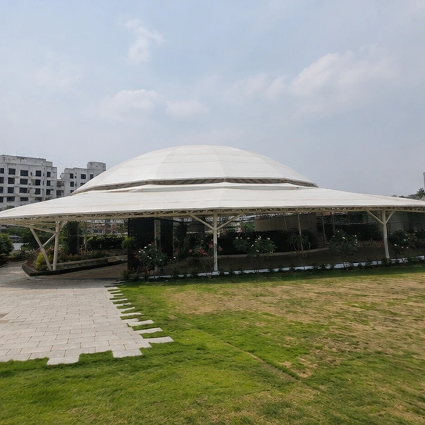Party Hall tensile structure, Ekra Decor &mdash; photograph 4